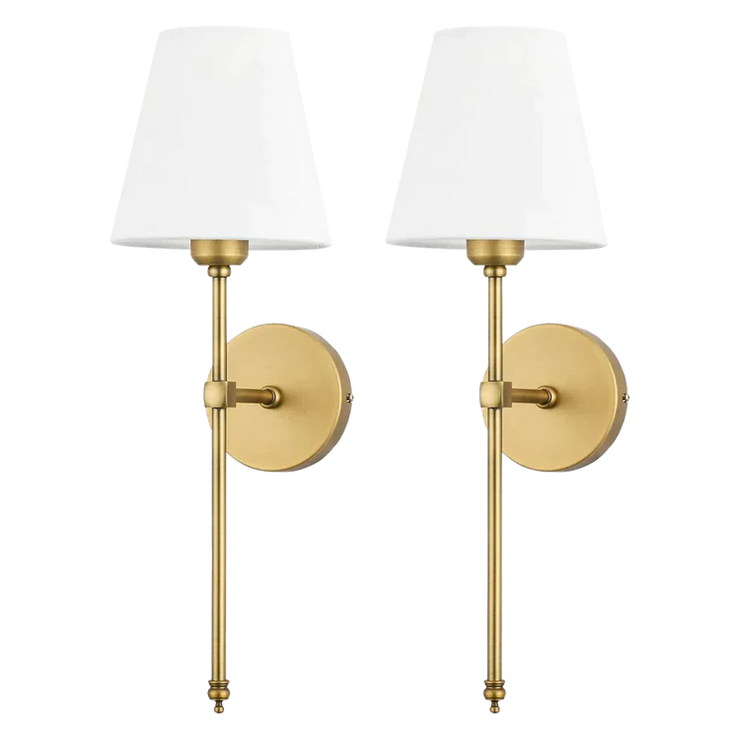 WIRELESS LUXURY WALL SCONCES (PACK OF 2)